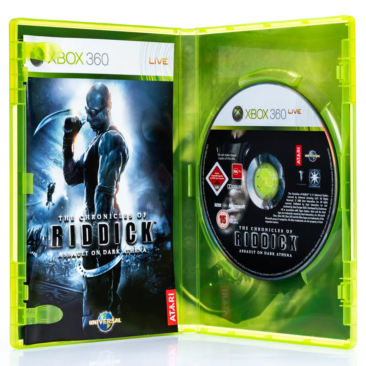 The Chronicles of Riddick: Assault on Dark Athena - Xbox 360 spill - Retrospillkongen