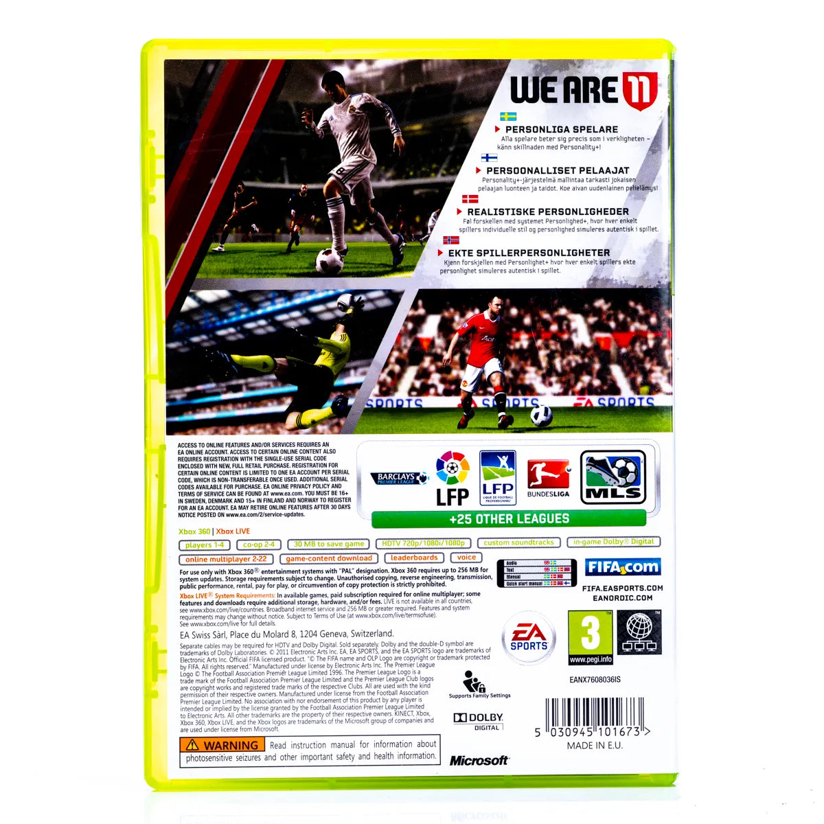 FIFA 11 - Xbox 360 spill - Retrospillkongen