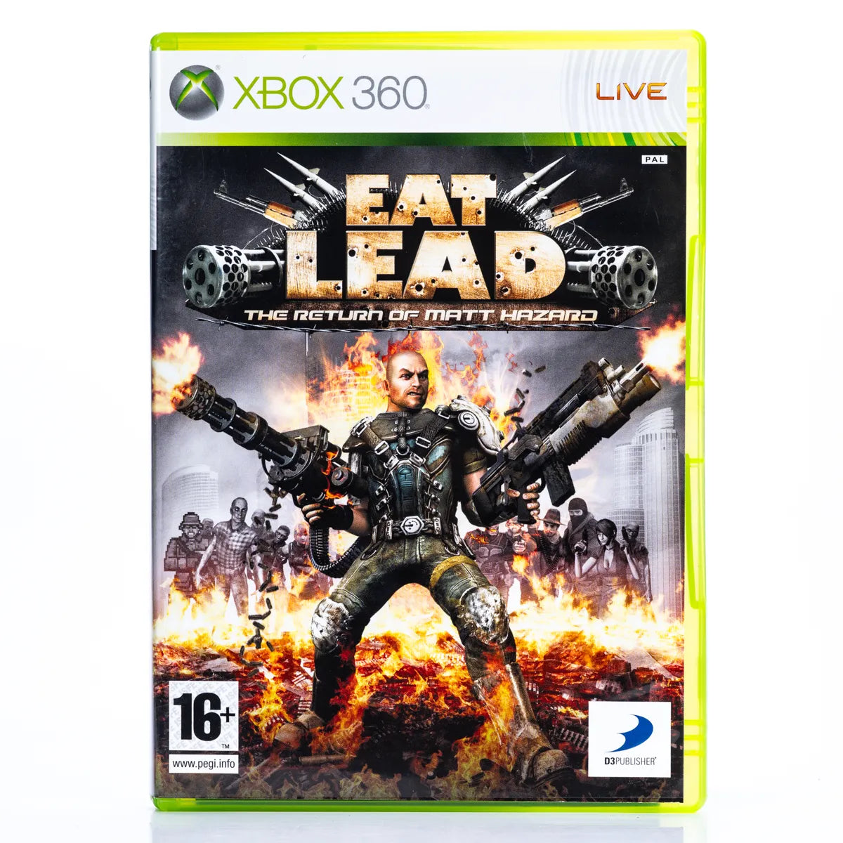 Eat Lead: The Return of Matt Hazard - Xbox 360 spill - Retrospillkongen