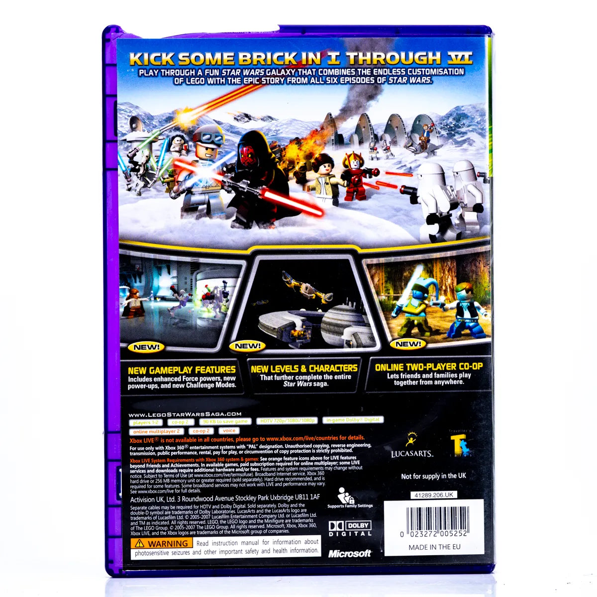LEGO Star Wars: The Complete Saga - Xbox 360 spill - Retrospillkongen