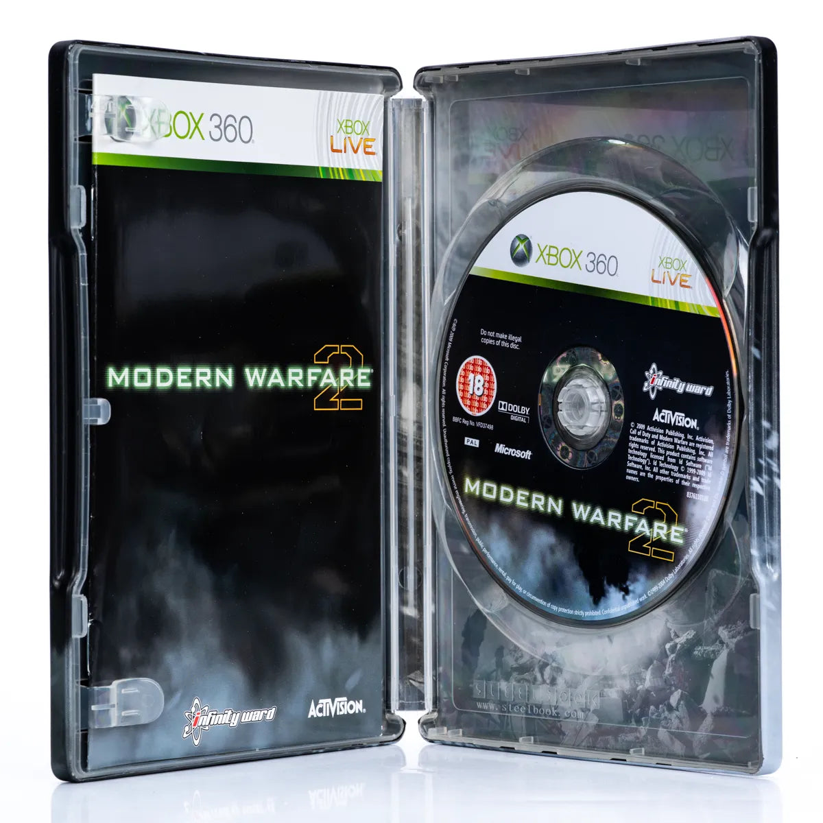Call of Duty: Modern Warfare 2 - Xbox 360 spill (Steelbook) - Retrospillkongen