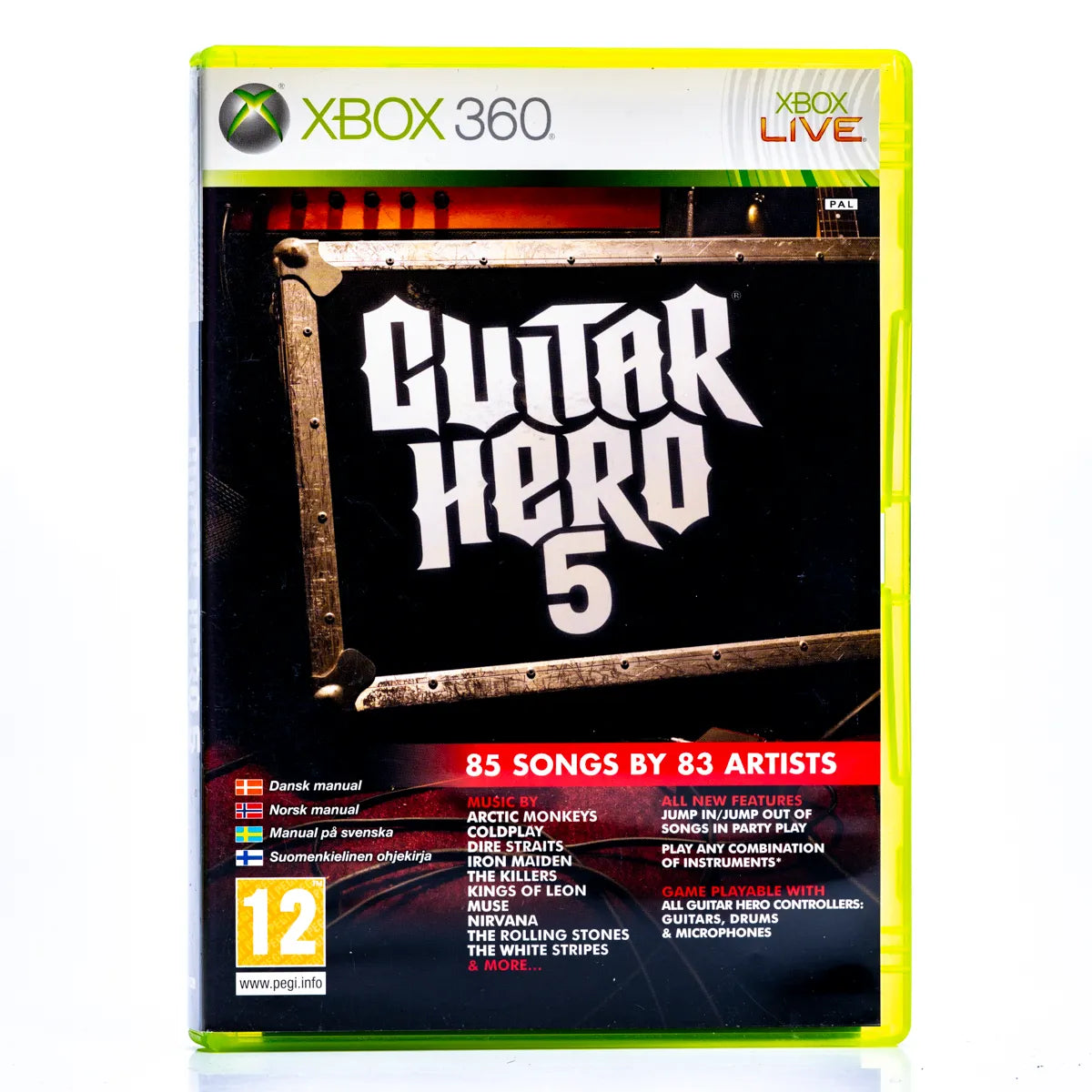 Guitar Hero 5 - Xbox 360 spill - Retrospillkongen