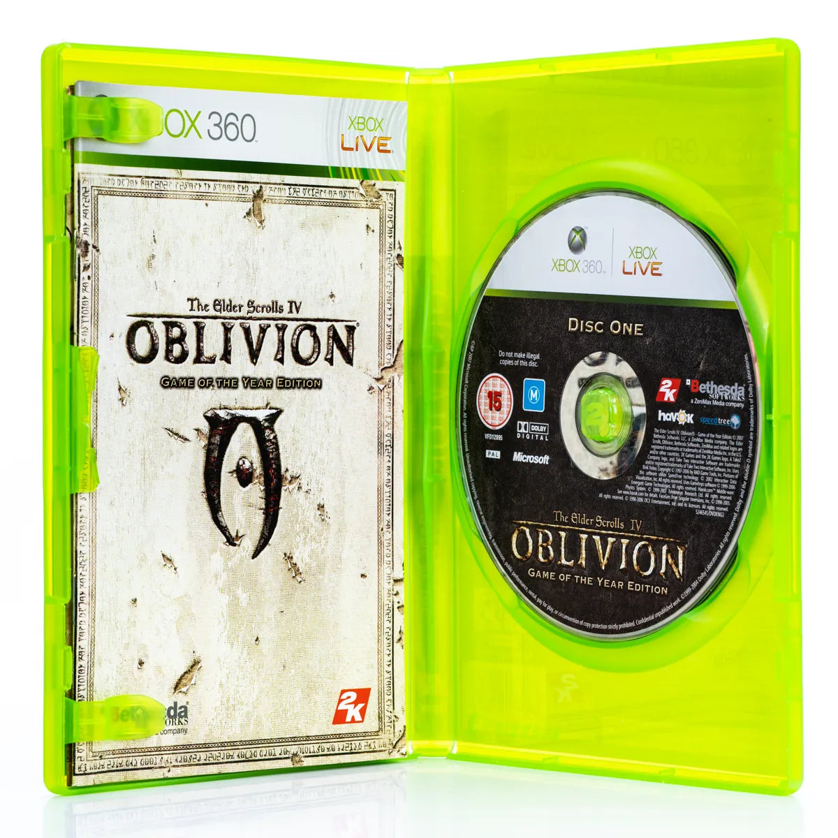 The Elder Scrolls IV: Oblivion - Xbox 360 spill - Retrospillkongen