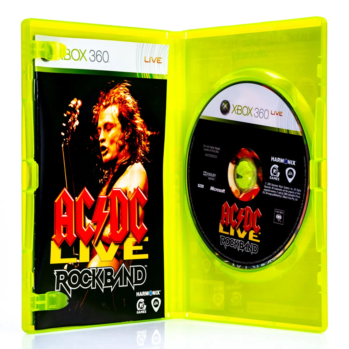 AC/DC Live: Rock Band - Xbox 360 spill - Retrospillkongen
