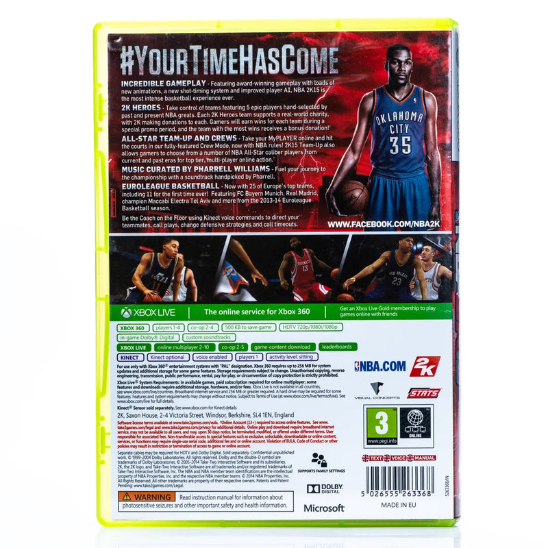 NBA 2K15 - Xbox 360 spill