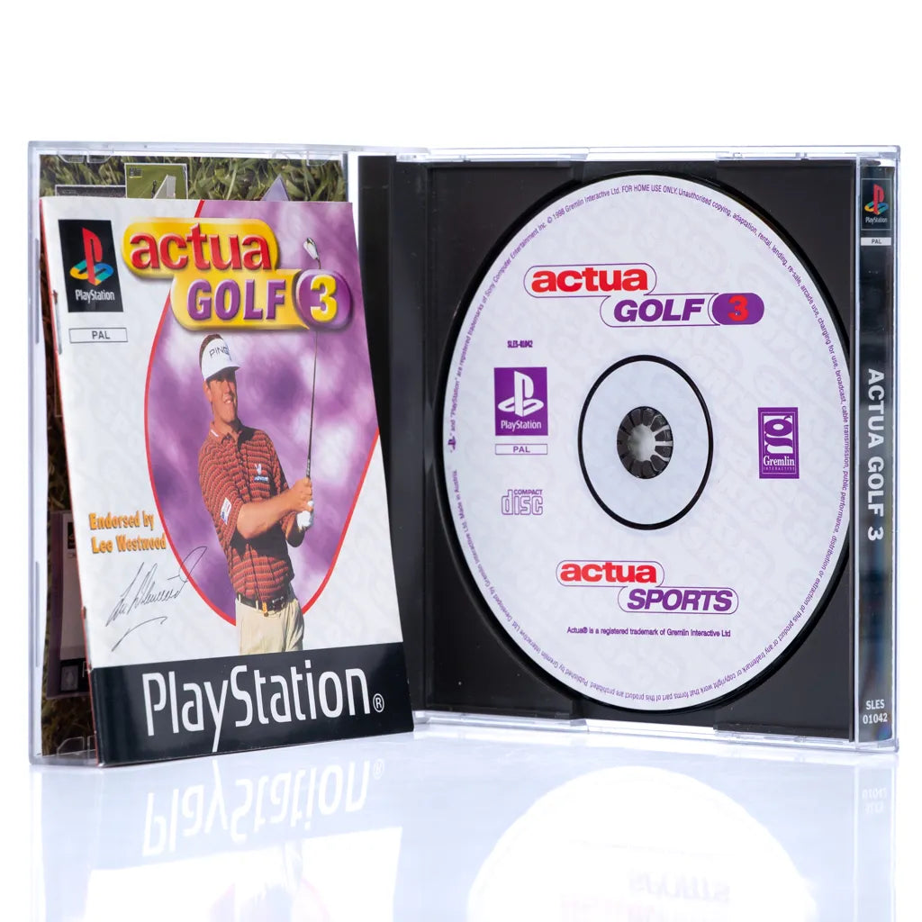Actua Golf 3 - PS1 spill