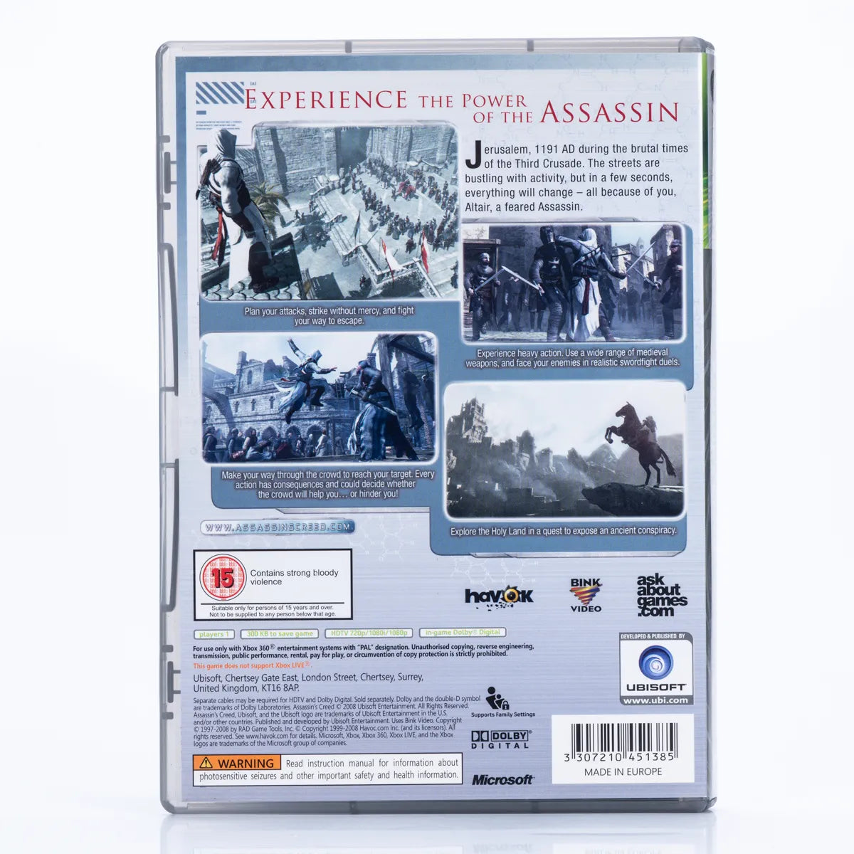 Assassin's Creed - Xbox 360 spill - Retrospillkongen