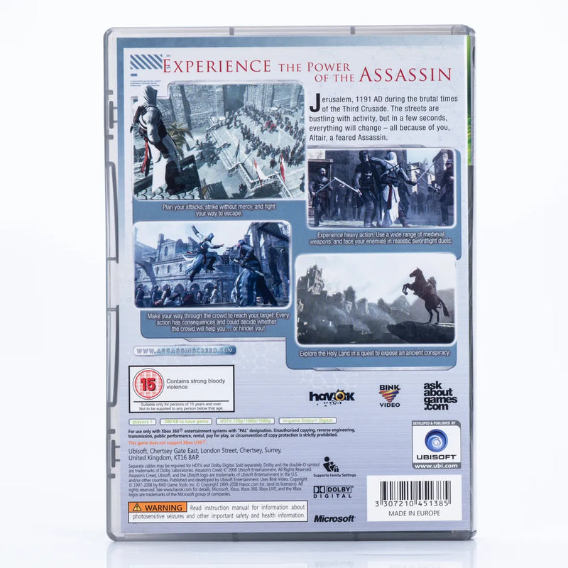 Assassin's Creed - Xbox 360 spill