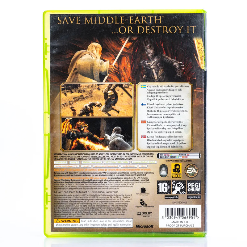 The Lord of the Rings: Conquest - Xbox 360 spill