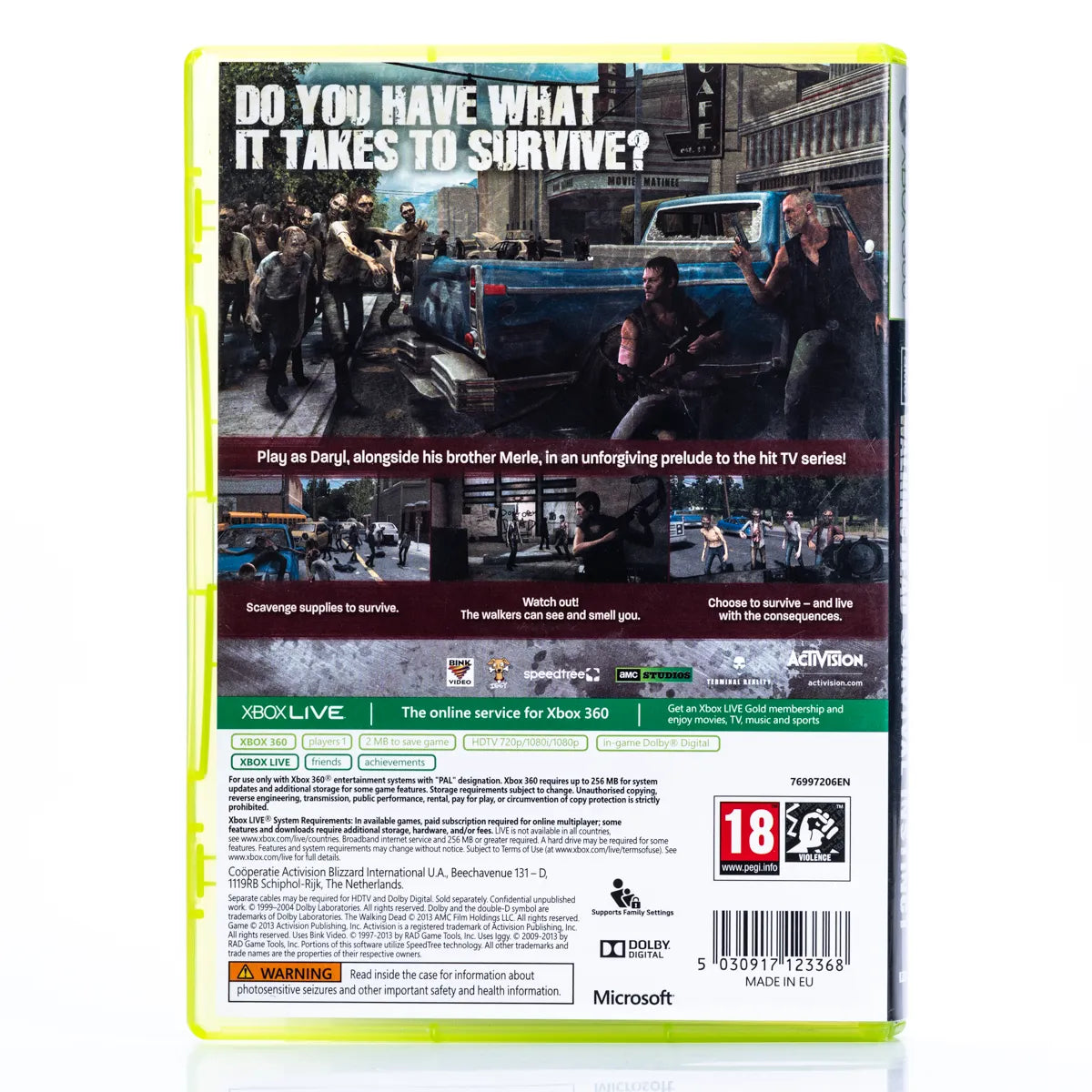 The Walking Dead: Survival Instinct - Xbox 360 spill - Retrospillkongen