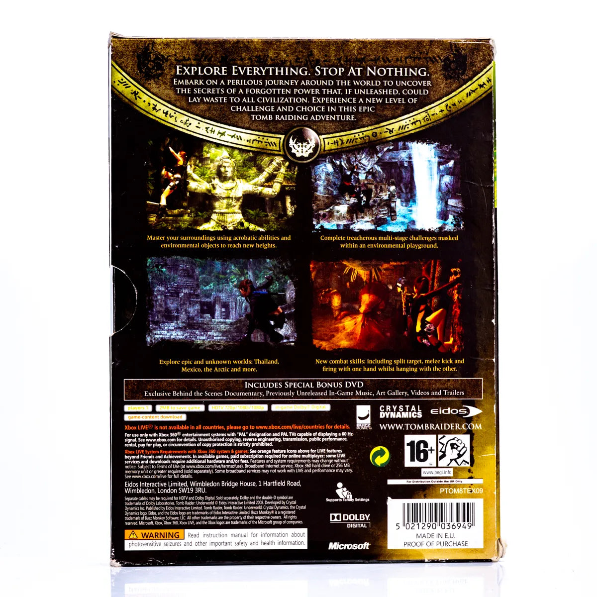 Tomb Raider: Underworld (Limited Edition) - Xbox 360 spill - Retrospillkongen
