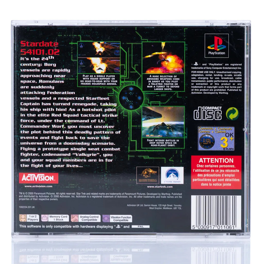 Star Trek: Invasion - PS1 spill