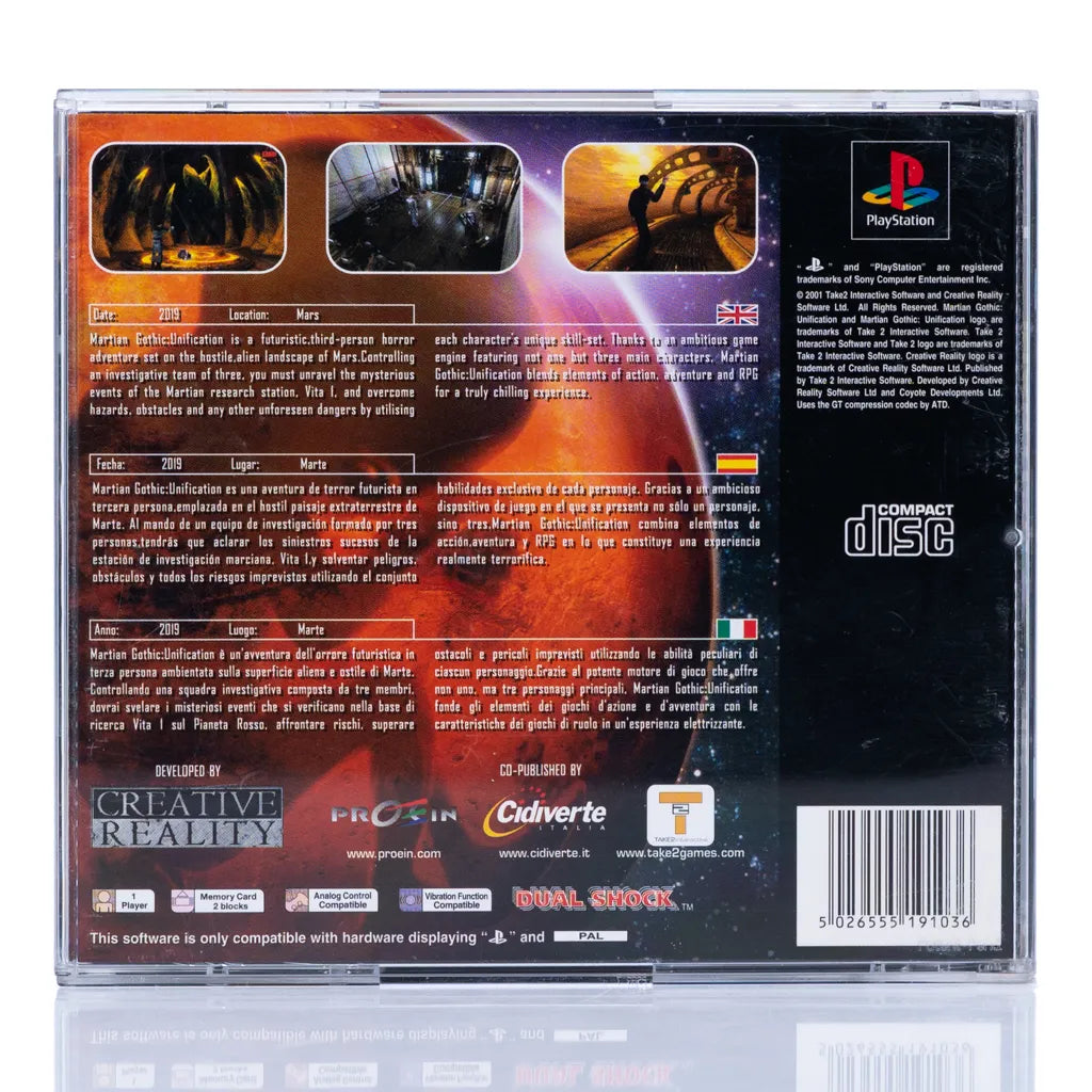 Martian Gothic: Unification - PS1 spill