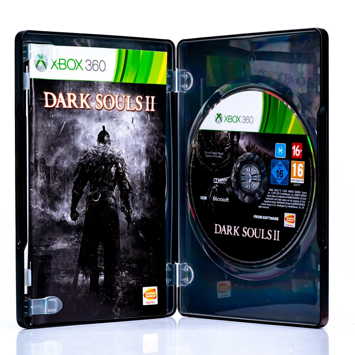 Dark Souls II (Black Armour Edition) - Xbox 360 spill (Steelbook) - Retrospillkongen