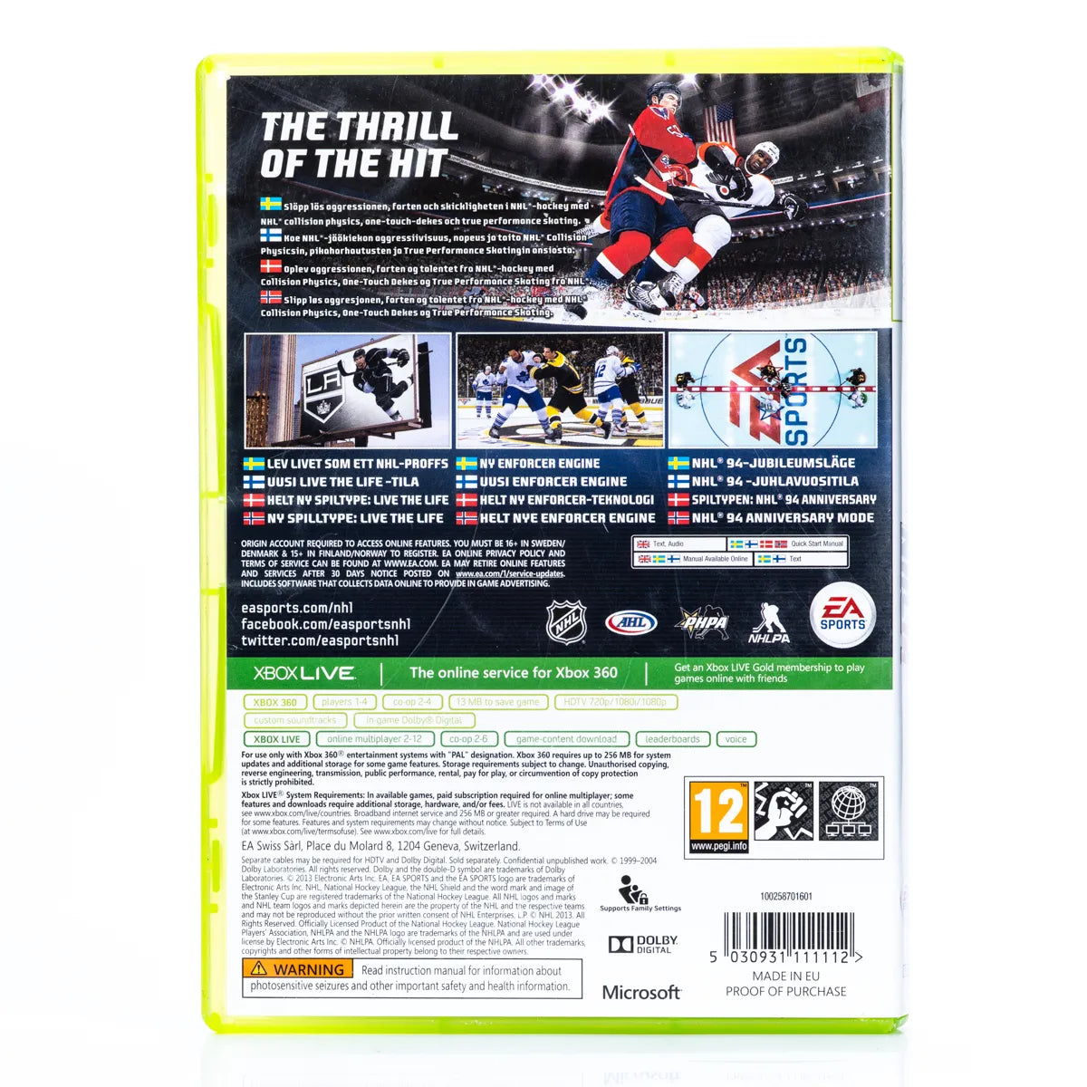 NHL 14 - Xbox 360 spill - Retrospillkongen