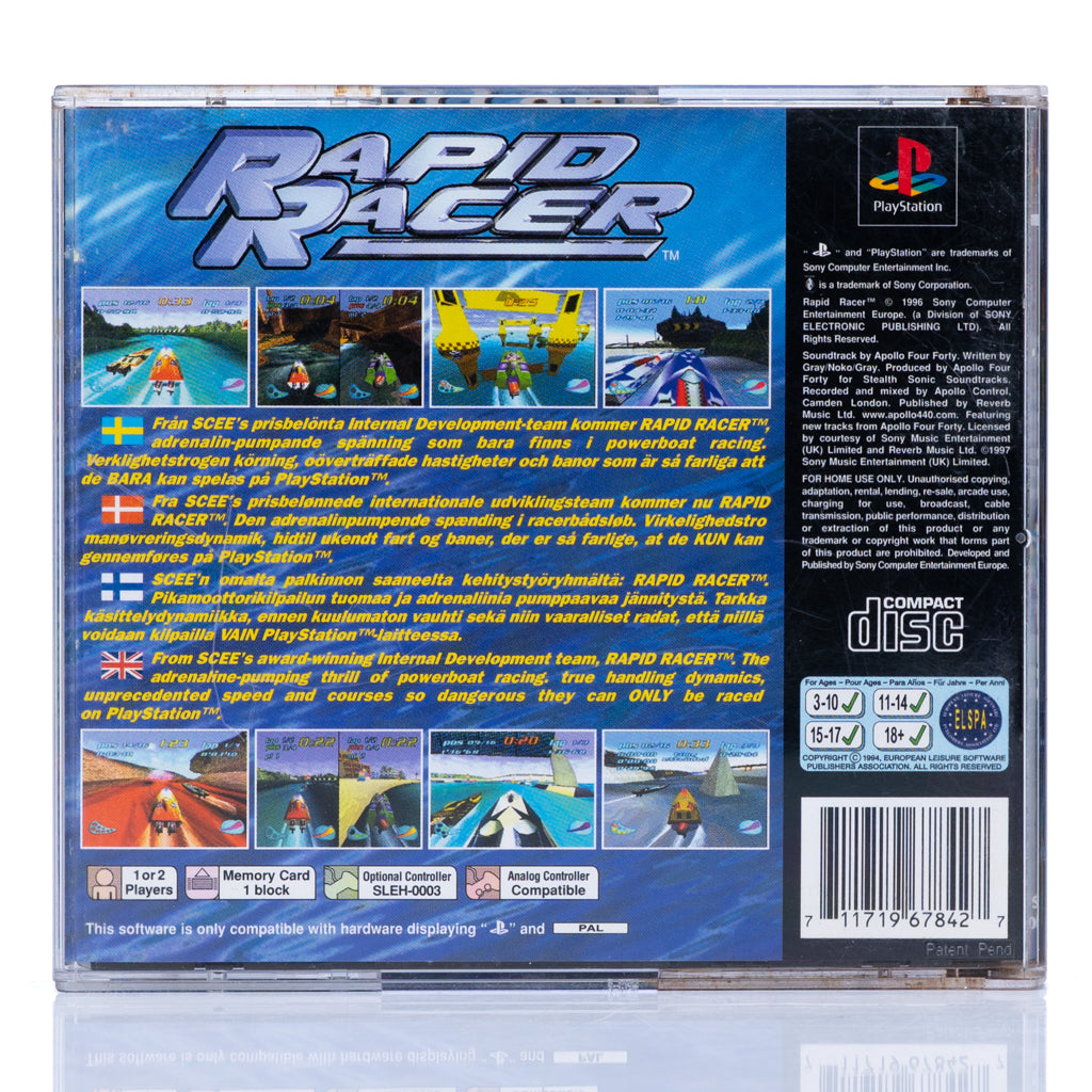 Rapid Racer - PS1 spill