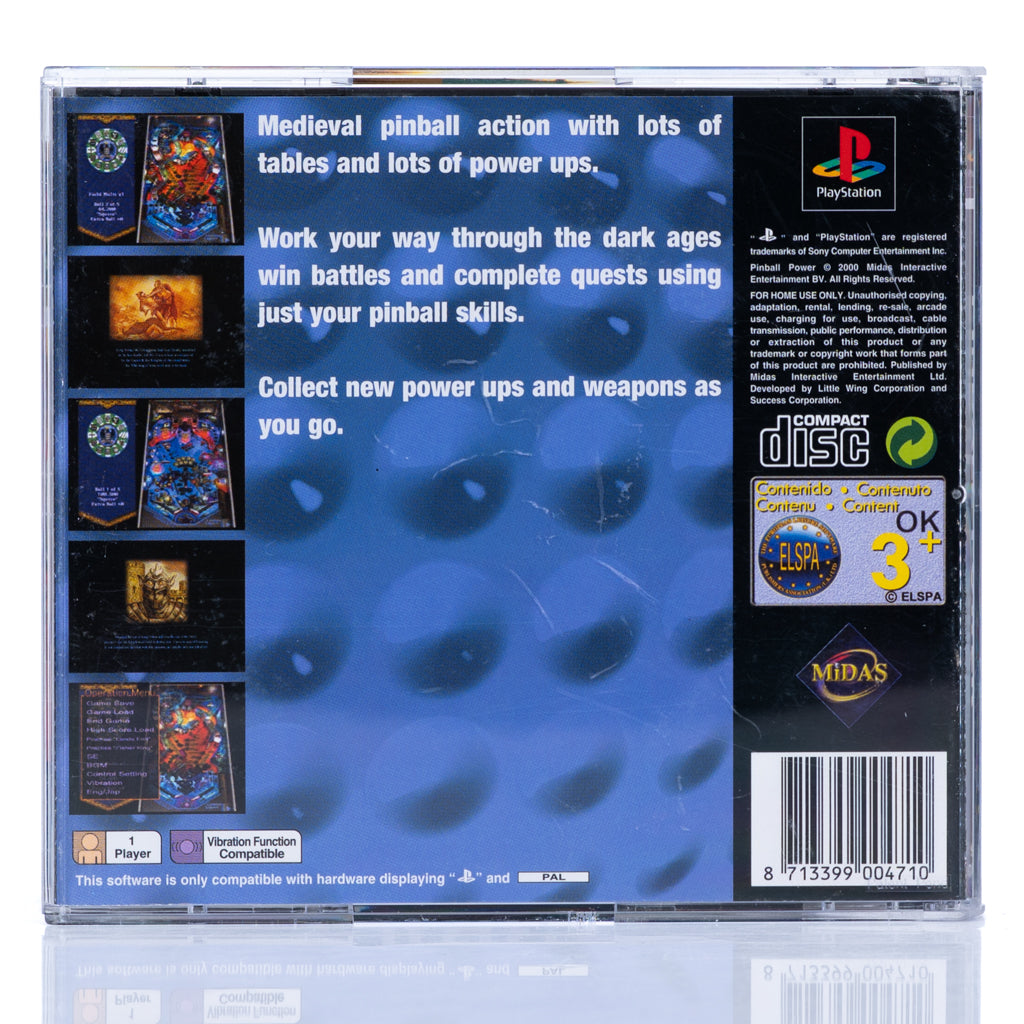 Pinball Power - PS1 spill