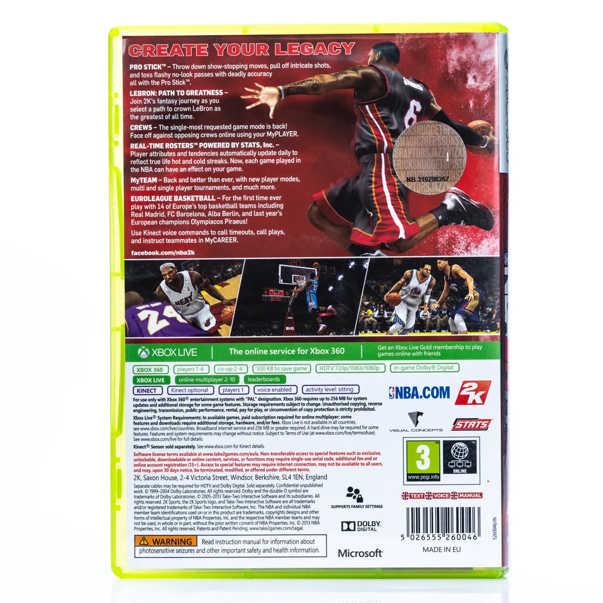 NBA 2K14 - Xbox 360 spill - Retrospillkongen
