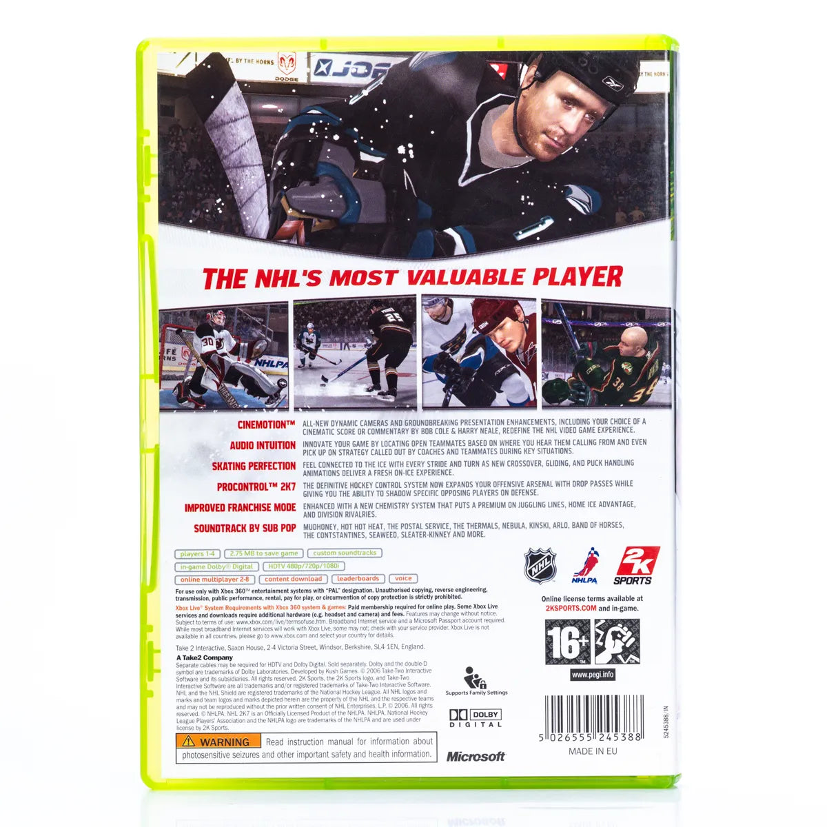 NHL 2K7 - Xbox 360 spill - Retrospillkongen
