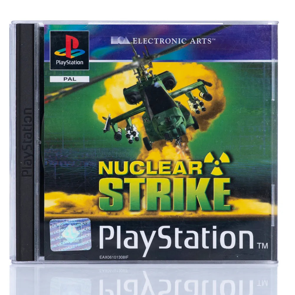 Nuclear Strike - PS1 spill