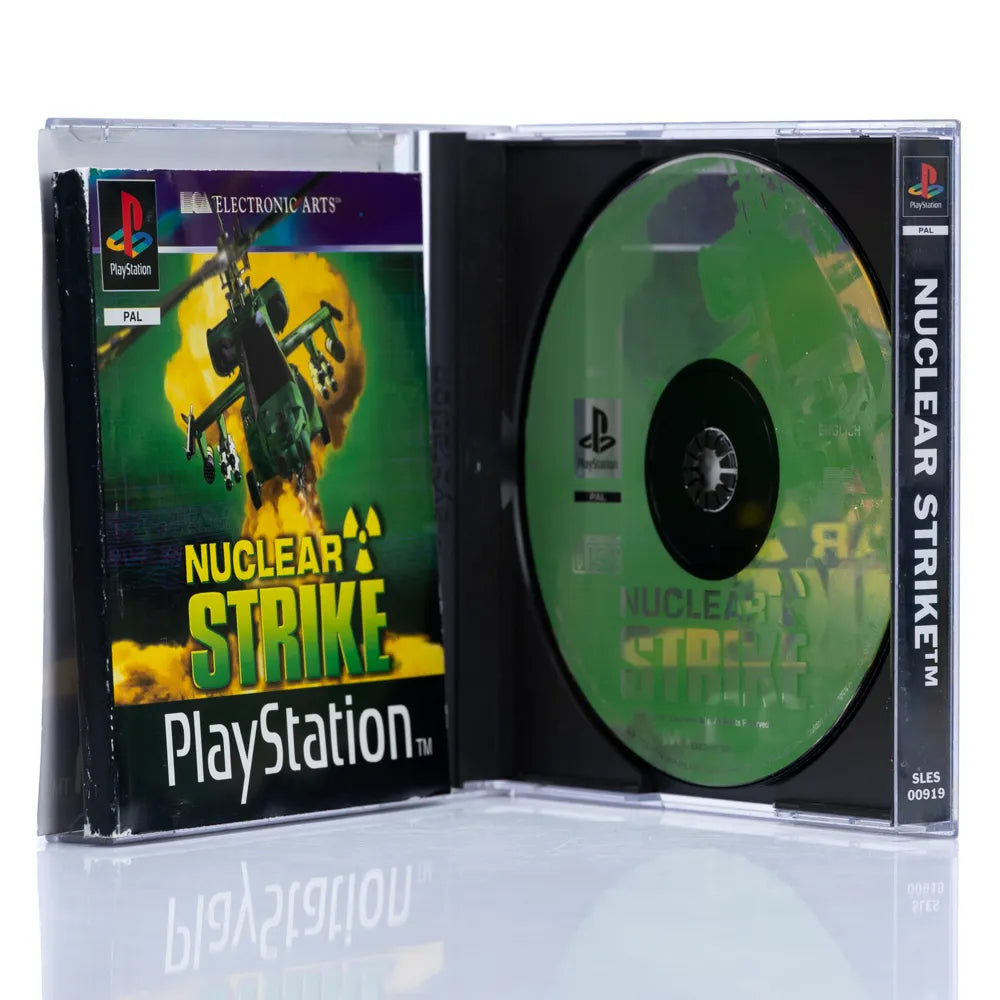 Nuclear Strike - PS1 spill