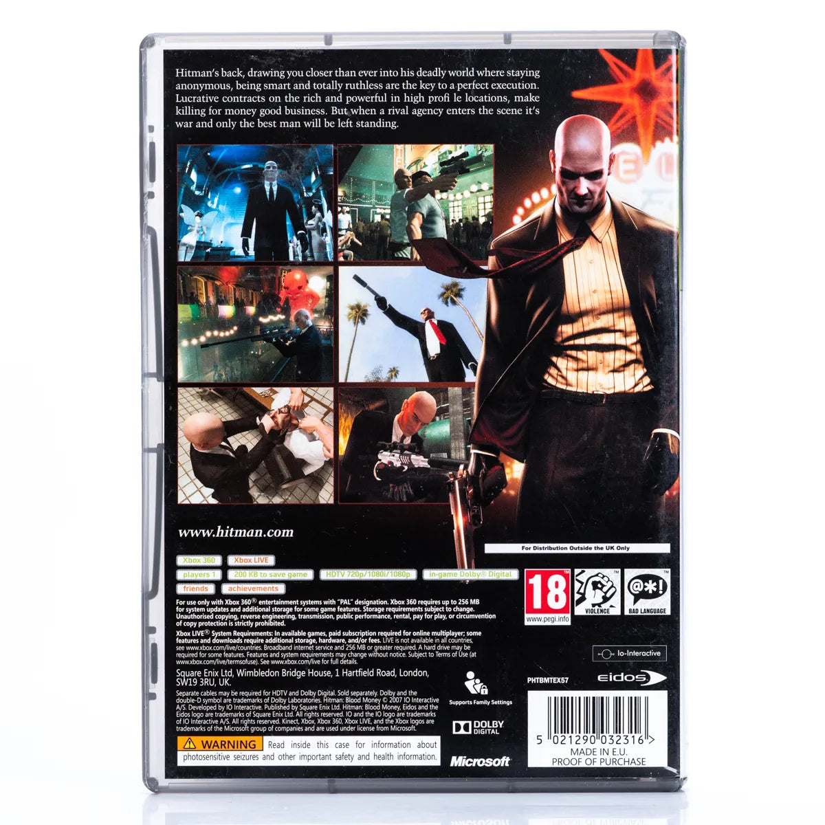Hitman: Blood Money - Xbox 360 spill - Retrospillkongen