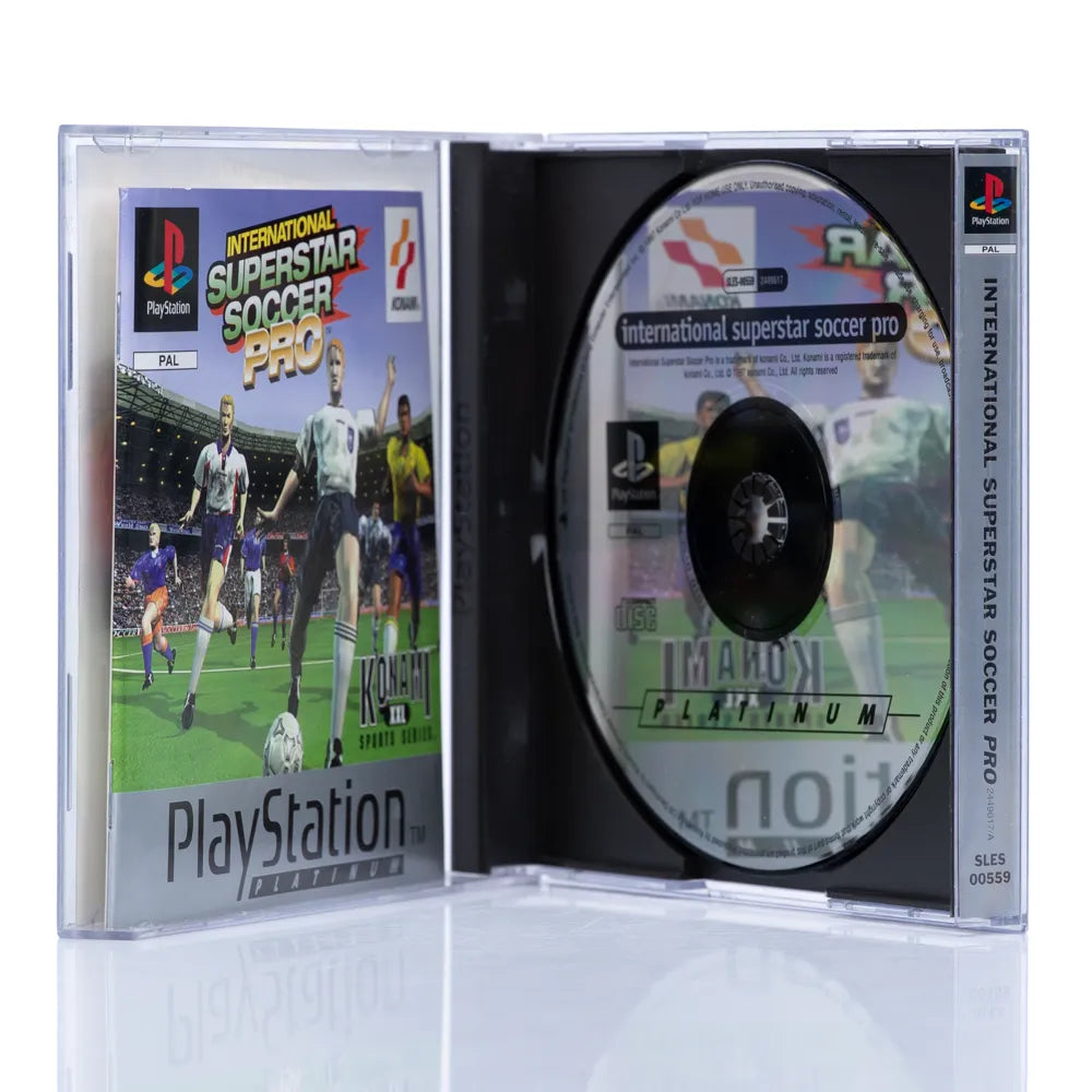 International Superstar Soccer Pro - PS1 Spill - Retrospillkongen