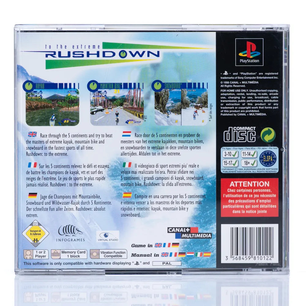 To the Extreme: Rushdown - PS1 spill