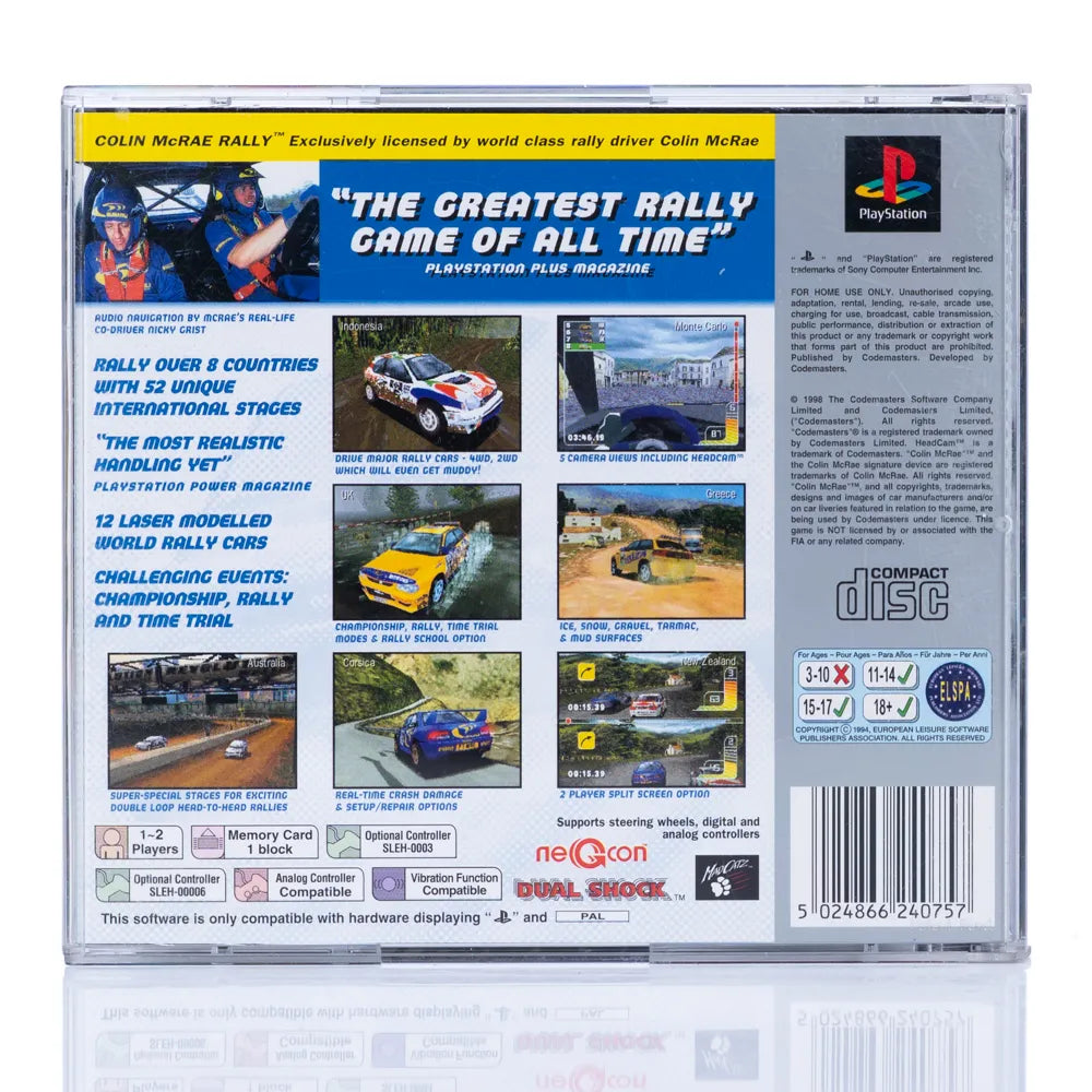 Colin Mcrae Rally - PS1 spill