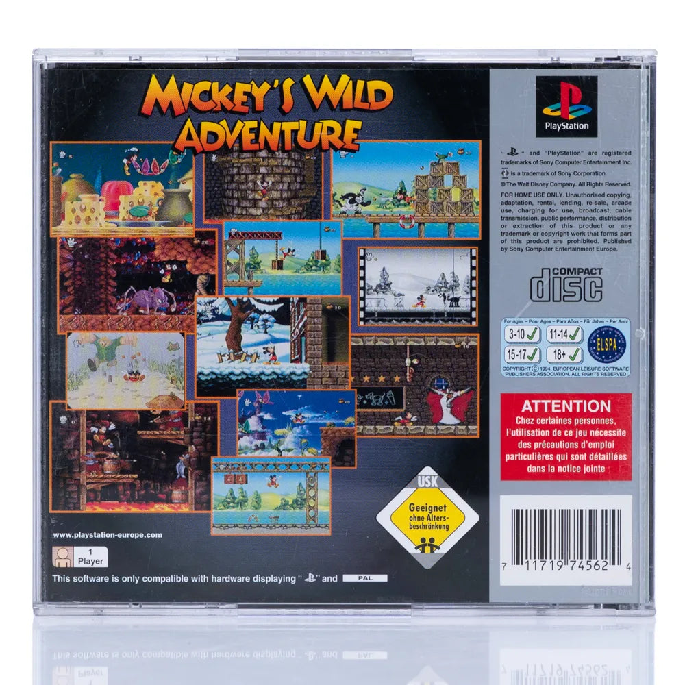 Mickey's Wild Adventure - PS1 spill