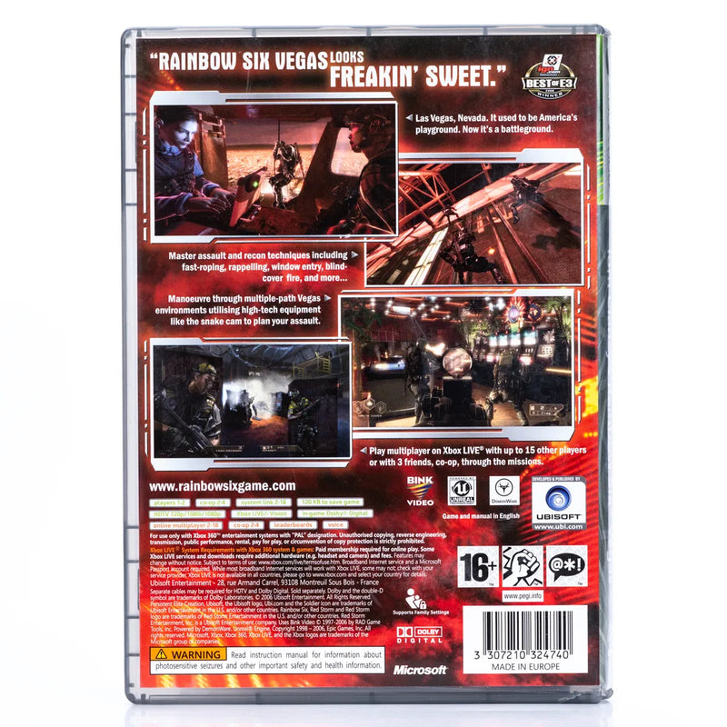 Tom Clancy's Rainbow Six: Vegas - Xbox 360 spill