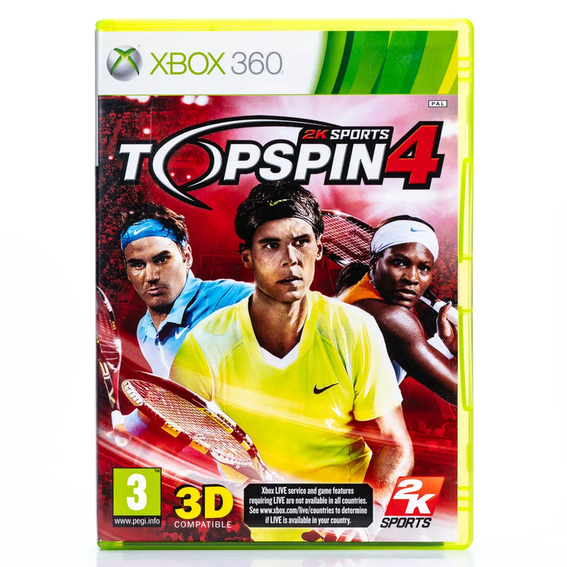 Top Spin 4 - Xbox 360 spill