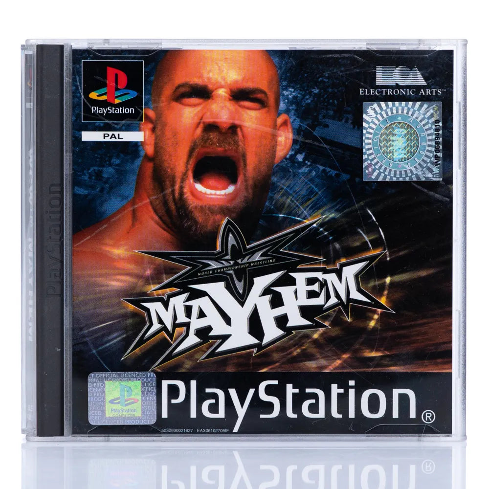 WCW Mayhem - PS1 spill - Retrospillkongen