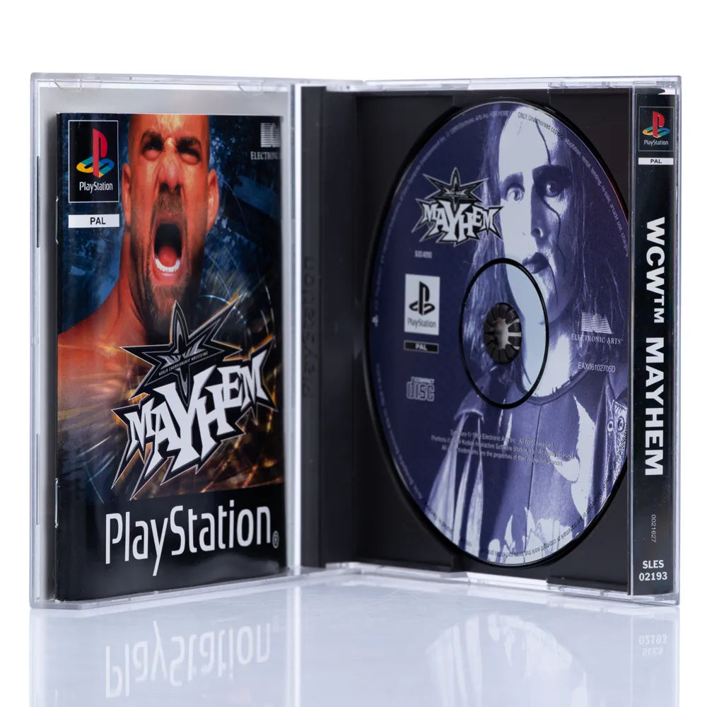 WCW Mayhem - PS1 spill - Retrospillkongen