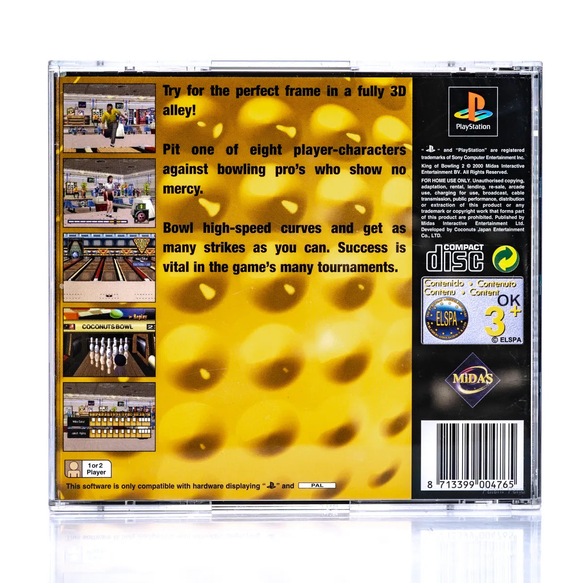 King Of Bowling 2 - PS1 spill - Retrospillkongen