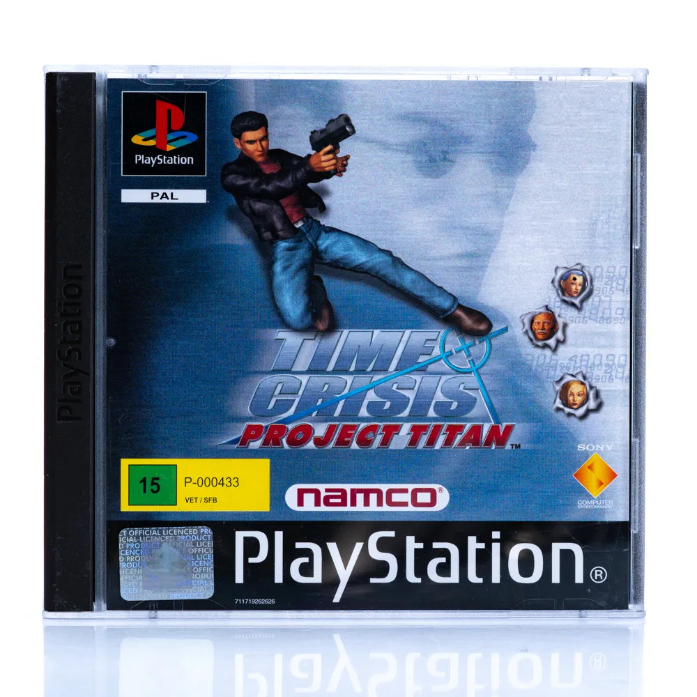 Time Crisis Project Titan - PS1 spill - Retrospillkongen
