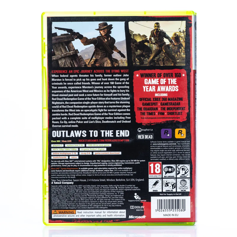 Red Dead Redemption - Xbox 360 spill