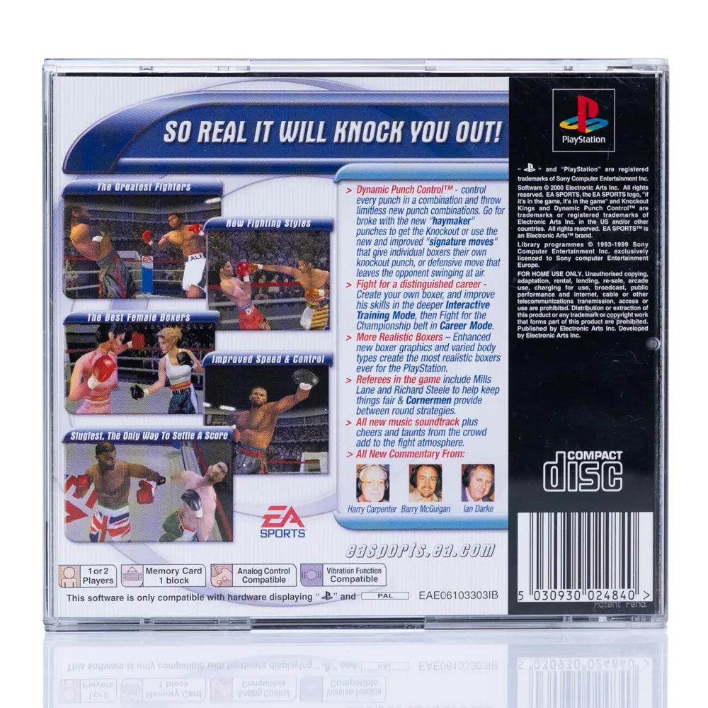 Knockout Kings 2001 - PS1 spill