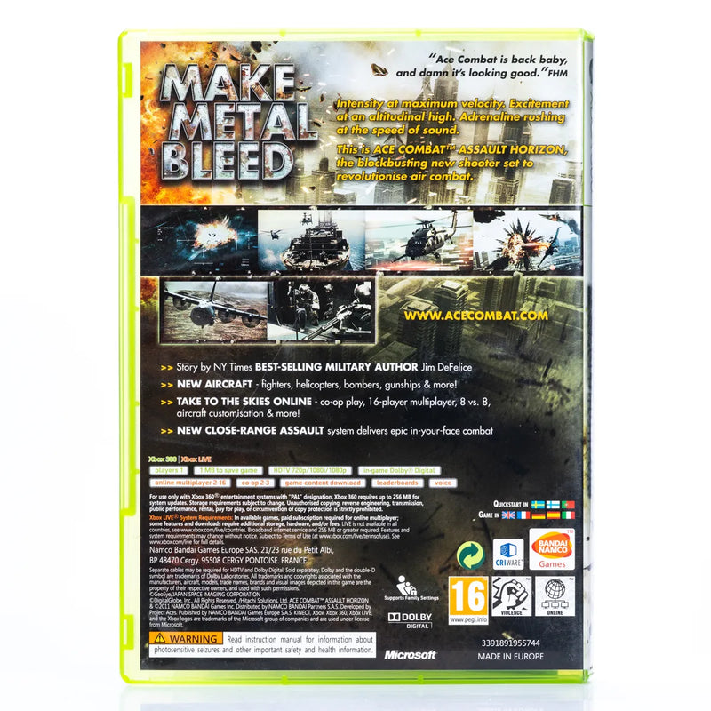 Ace Combat Assault Horizon - Xbox 360 spill