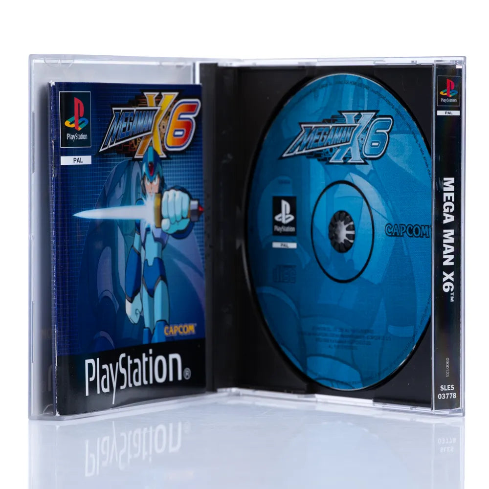 Mega Man X6 - PS1 spill - Retrospillkongen