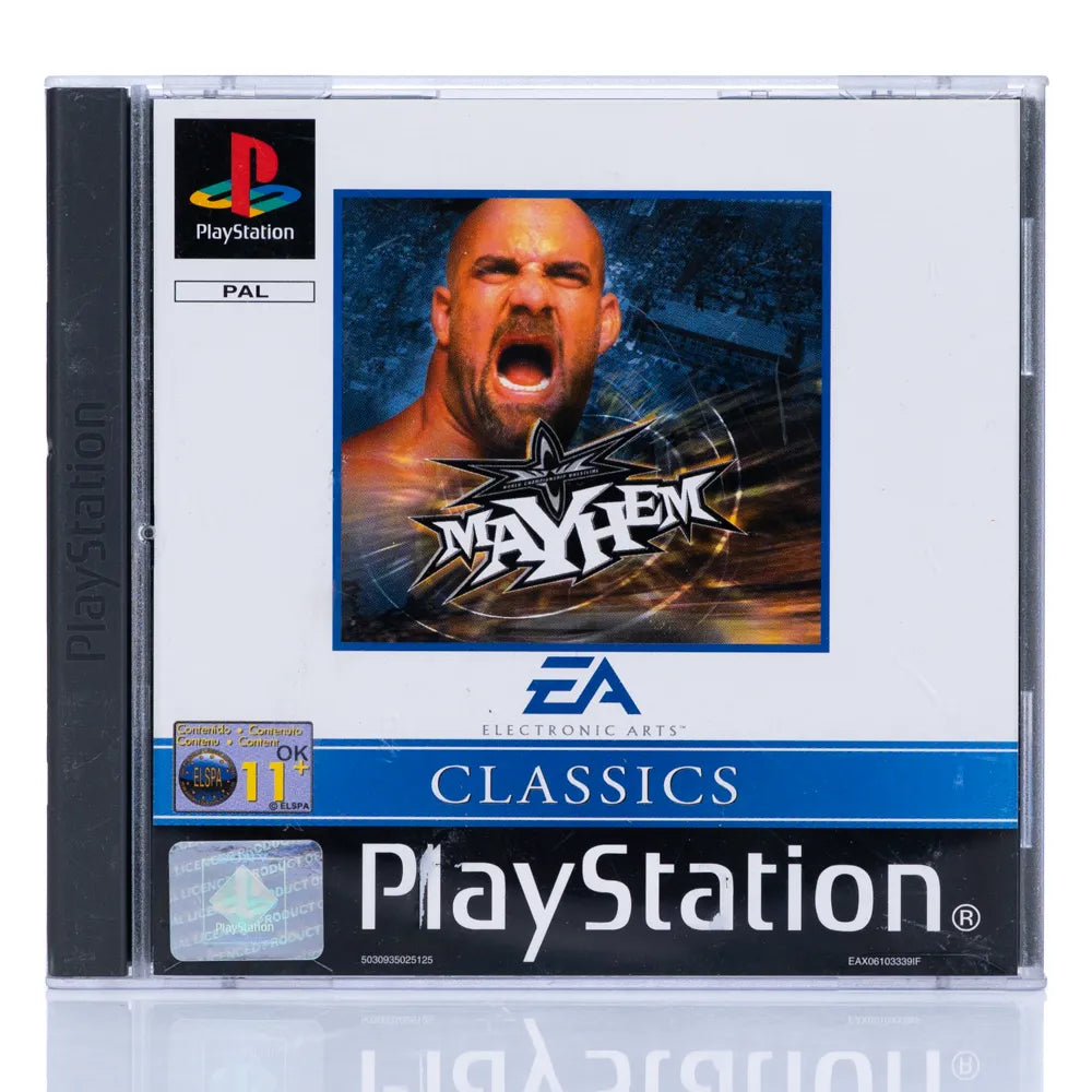 WCW Mayhem - PS1 spill - Retrospillkongen