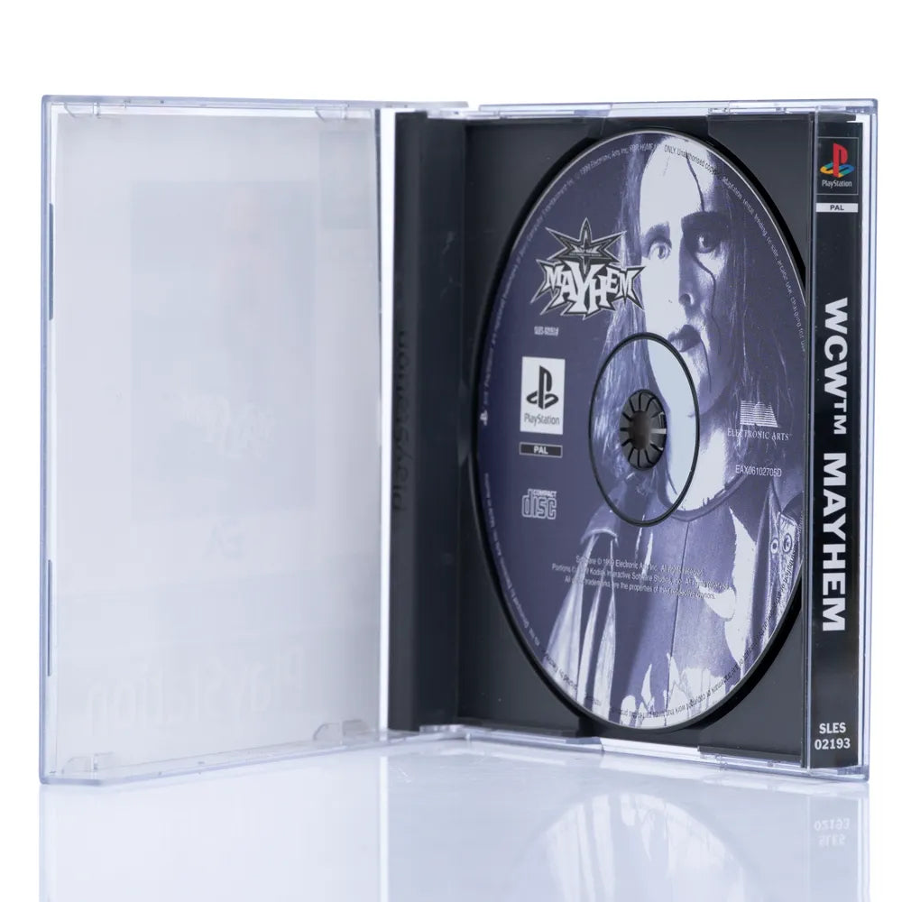 WCW Mayhem - PS1 spill - Retrospillkongen