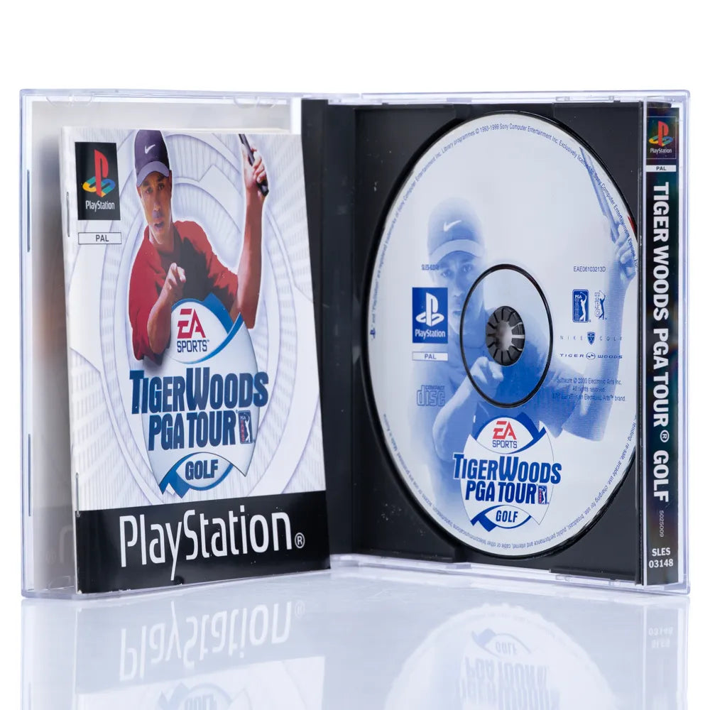 Tiger Woods PGA Tour Golf - PS1 spill - Retrospillkongen