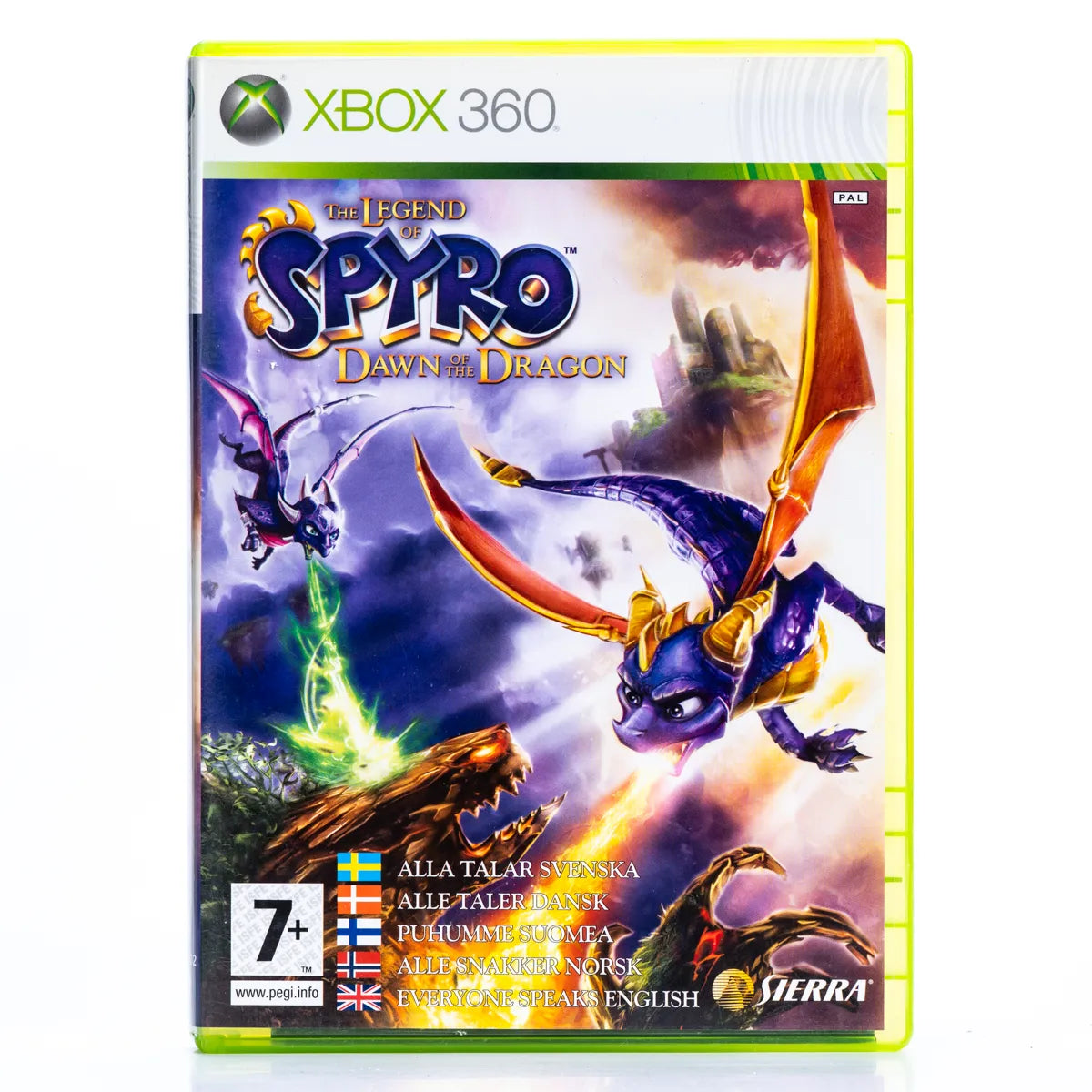 The Legend of Spyro Dawn of the Dragon - Xbox 360 spill - Retrospillkongen
