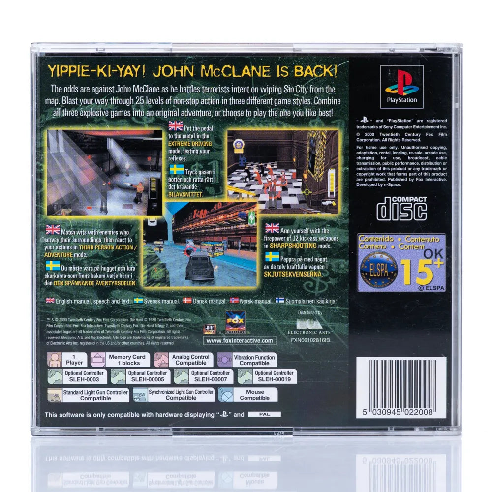Die Hard Trilogy 2: Viva Las Vegas - PS1 spill