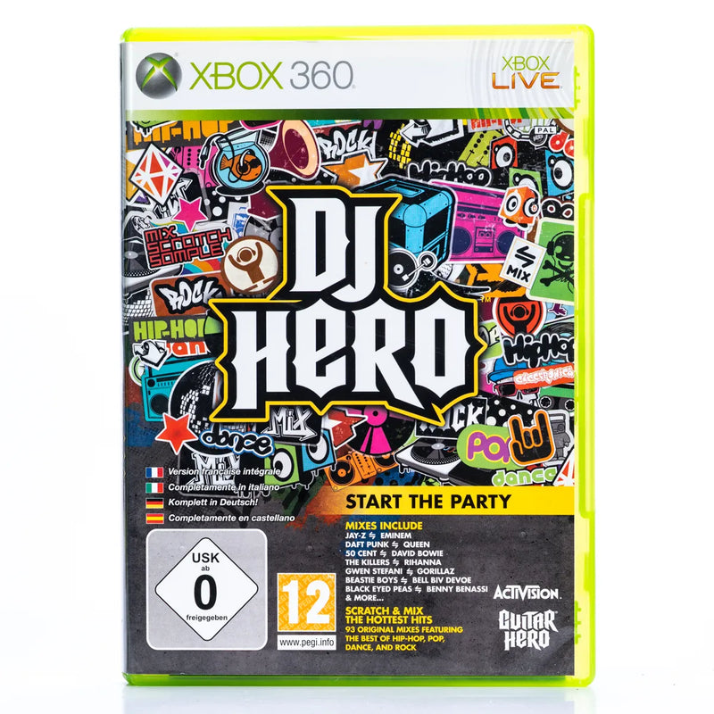 DJ Hero - Xbox 360 spill