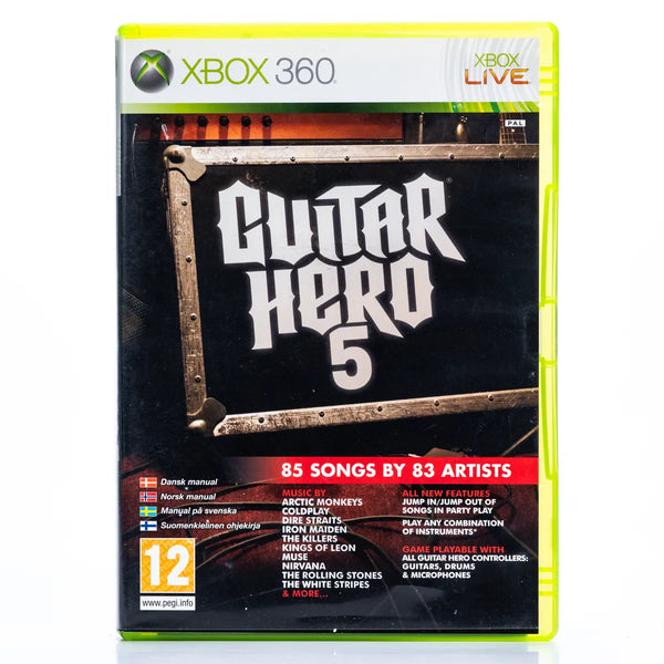 Guitar Hero 5 - Xbox 360 spill