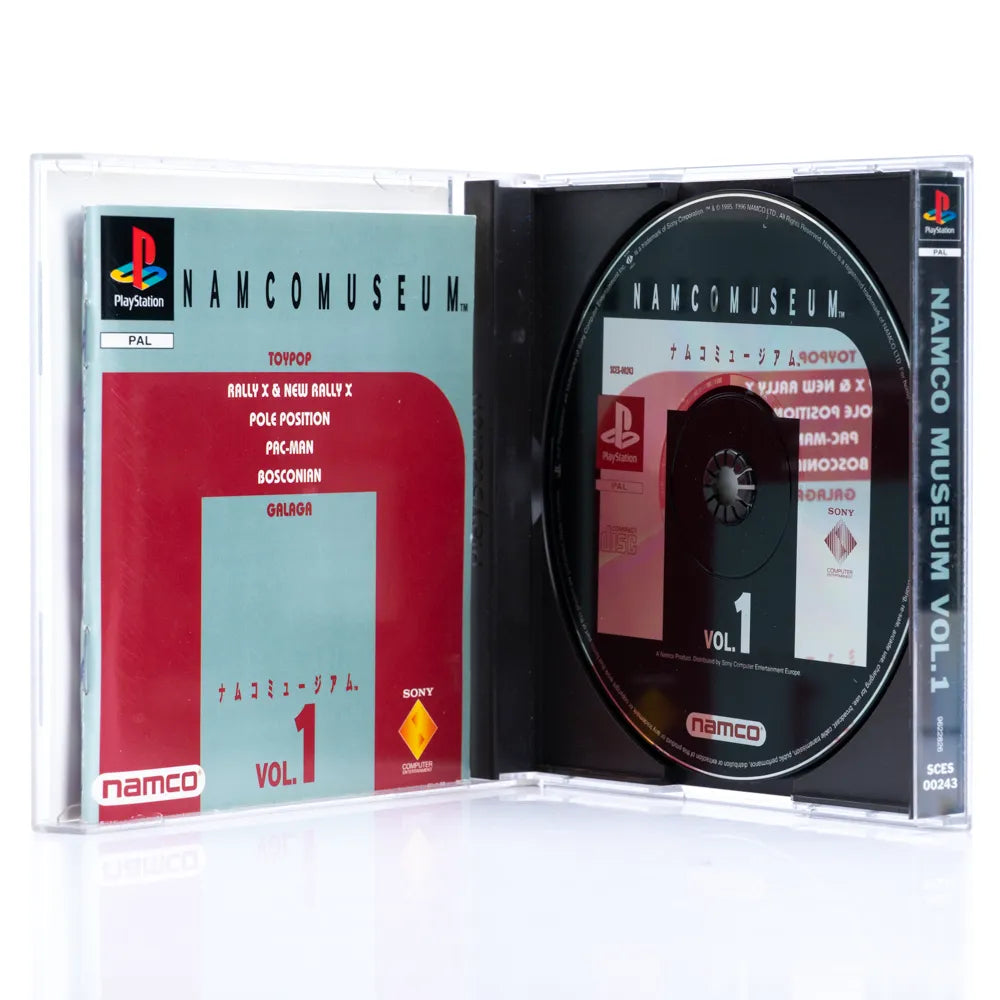 Namco Museum Vol. 1 - PS1 spill - Retrospillkongen