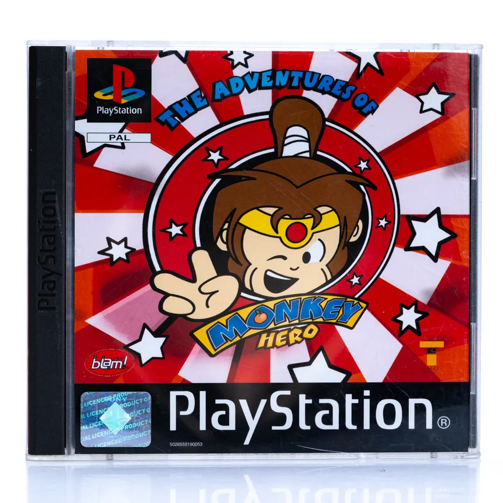 Monkey Hero - PS1 spill - Retrospillkongen