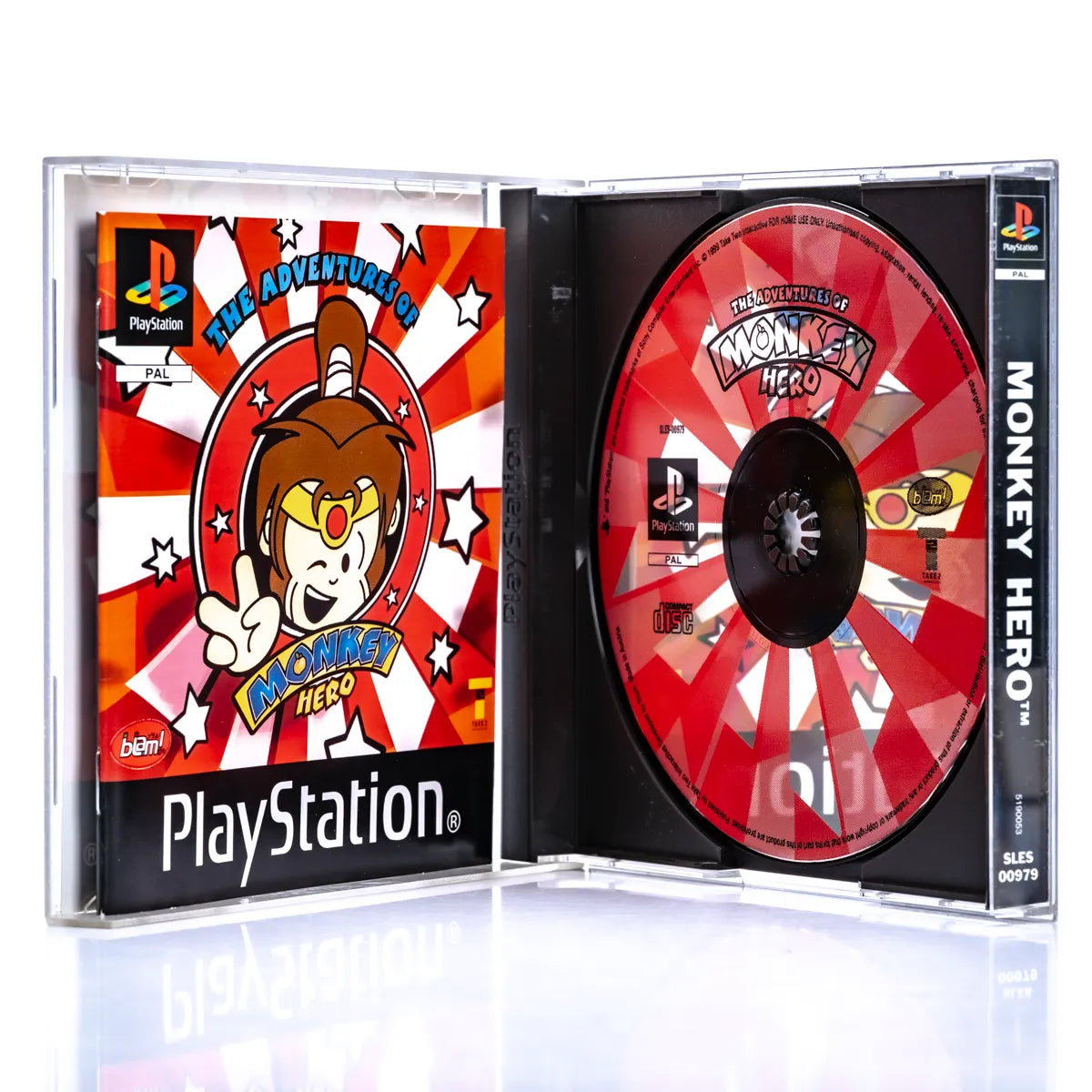 Monkey Hero - PS1 spill - Retrospillkongen